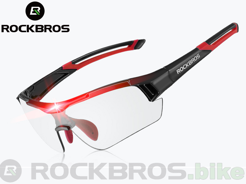 ROCKBROS Fotochromatické cyklo brýle (red) 10112