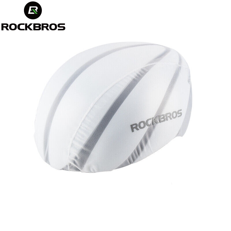 ROCKBROS Cyklistická pláštěnka na přilbu YPP017 (white)